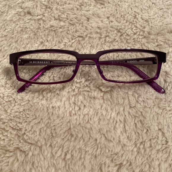 Burberry Accessories - EUC Women’s Burberry Prescription Glasses in Violet